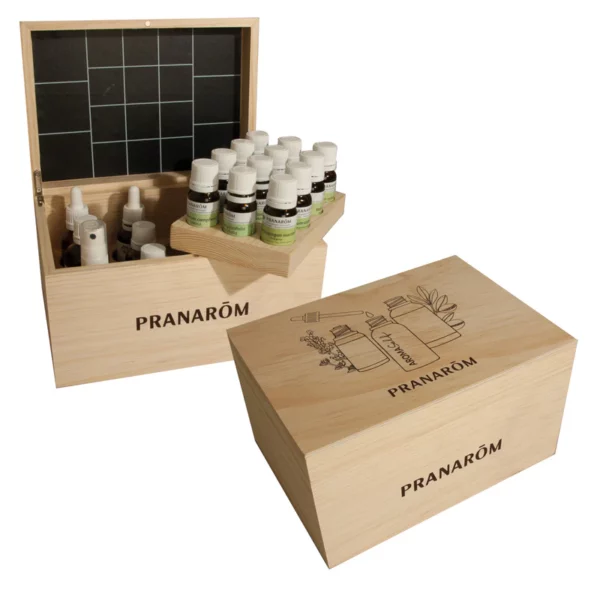 coffret huiles essentielles pranarôm, aromathèque