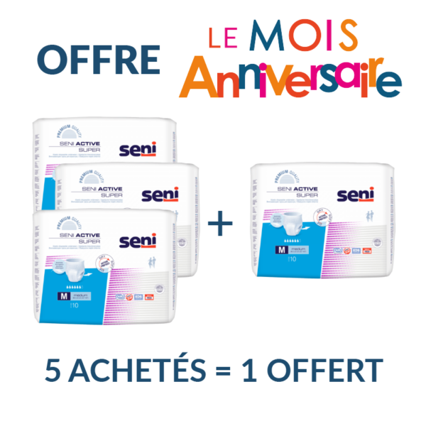 SENI ACTIVE SUPER (Jour) 5 + 1 OFFERT